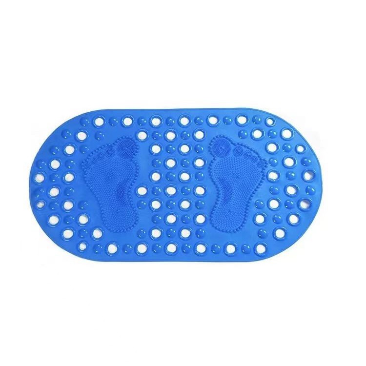 PVC Bath Mat Foot Emboss PVC Bath Mat Foot Emboss